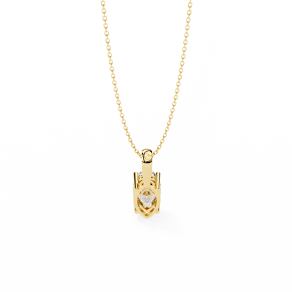 LGD  Pendant Marquise Stone (0.93ct) In 14K Gold Without Chain