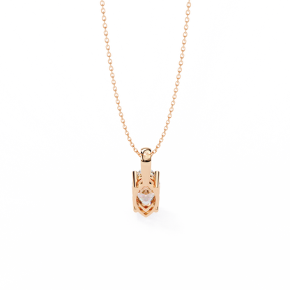 LGD  Pendant Marquise Stone (0.93ct) In 14K Gold Without Chain