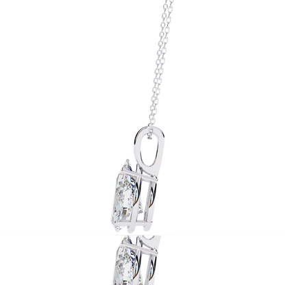 Ivy Pear Diamond Pendant (Chain Sold Separately)