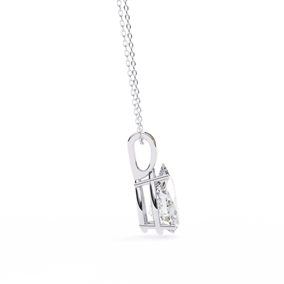Ivy Pear Diamond Pendant (Chain Sold Separately)