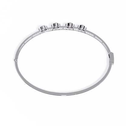 LGD Bracelet Round Stone (2.32ct ) In 14K Gold