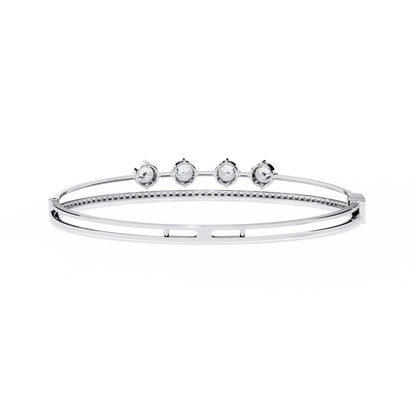 LGD Bracelet Round Stone (2.32ct ) In 14K Gold