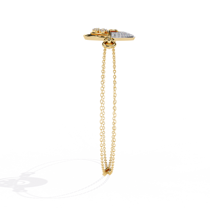 LustreLink Round Diamond Bracelet