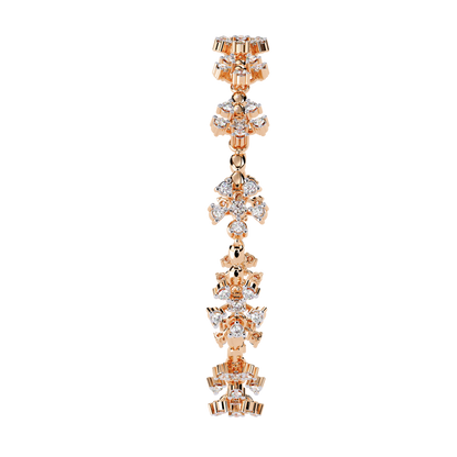 GleamKnot Round Diamond Bracelet
