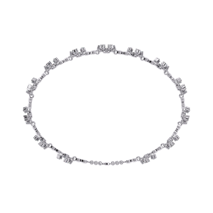 GleamKnot Round Diamond Bracelet