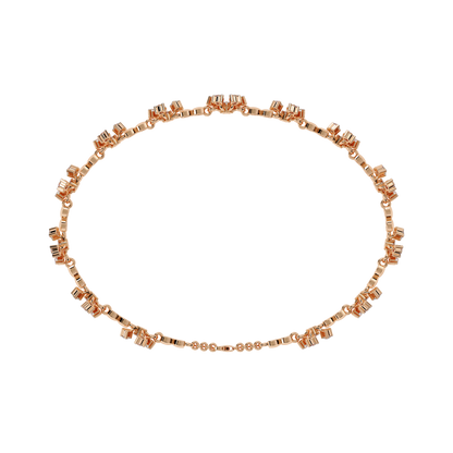 GleamKnot Round Diamond Bracelet