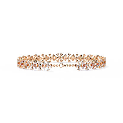 PulseCuff Round Diamond Bracelet