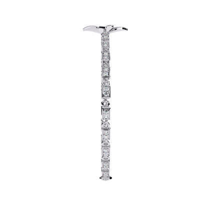 Twistique Round Diamond Bracelet