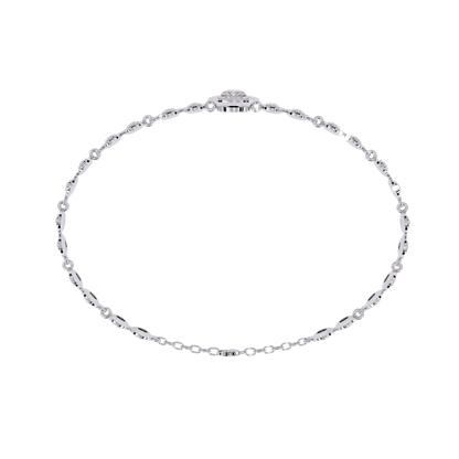 Golden Mirage Round Diamond Bracelet