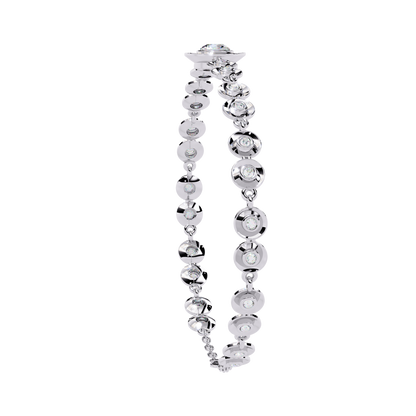 Golden Mirage Round Diamond Bracelet