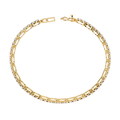 Solara Round Diamond Bracelet