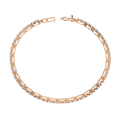 Solara Round Diamond Bracelet