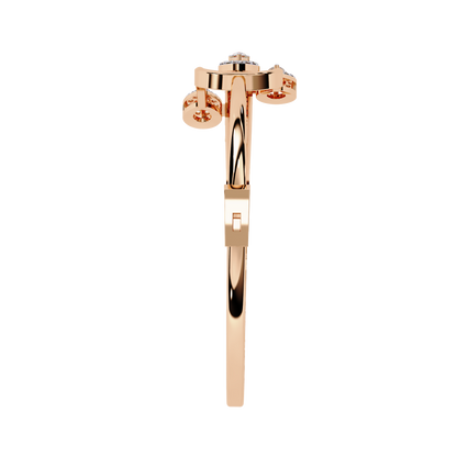 0.75 Carat Pear Cut Diamond Bracelet with Halo Accents – Elegant Fine Jewelry