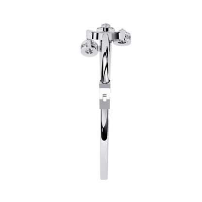 0.75 Carat Pear Cut Diamond Bracelet with Halo Accents – Elegant Fine Jewelry