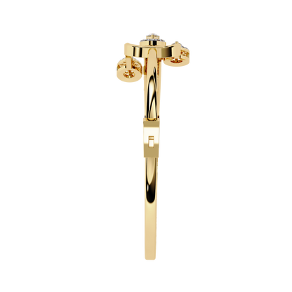 0.75 Carat Pear Cut Diamond Bracelet with Halo Accents – Elegant Fine Jewelry