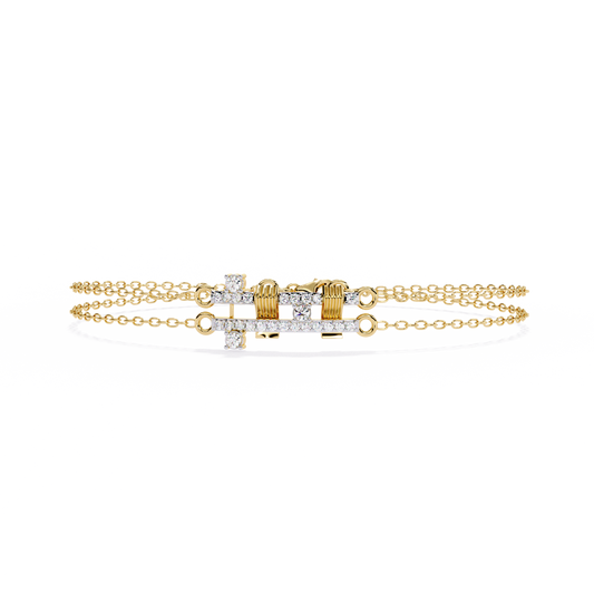 DAZZLING DIAMOND BRACELET