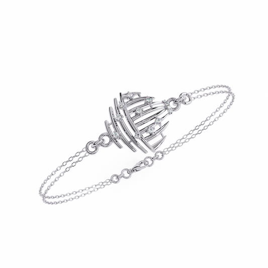 0.13CT CHAIN BRACELET