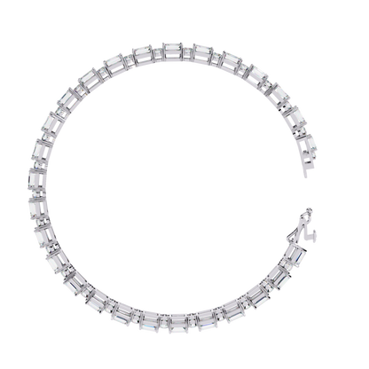 LGD Bracelet Round Stone (5.10ct) In 14K Gold