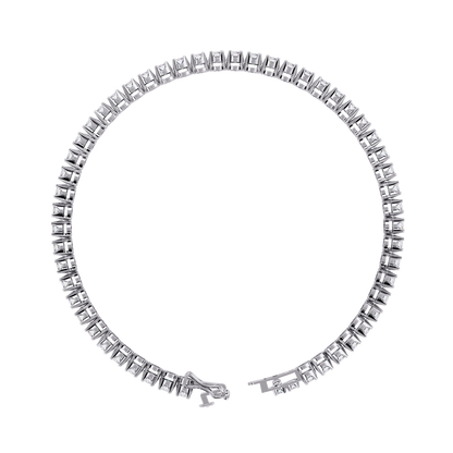 LGD Bracelet Round  Stone (2.61ct ) In 14K Gold