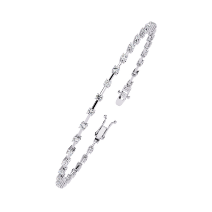 Petra Round Diamond Bracelet