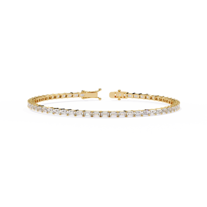 Petra Emerald Diamond Bracelet