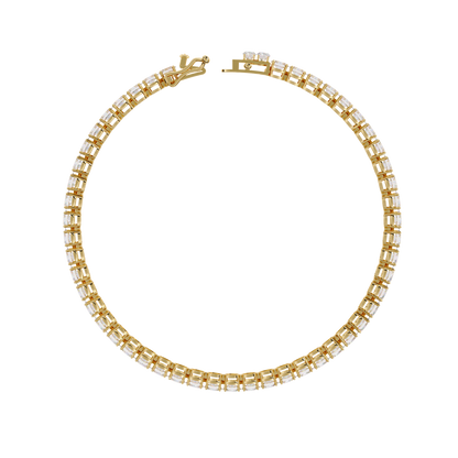 Petra Oval Diamond Bracelet