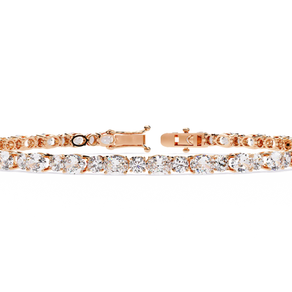 LGD Bracelet Oval Stone (4.64ct ) In 14K Gold