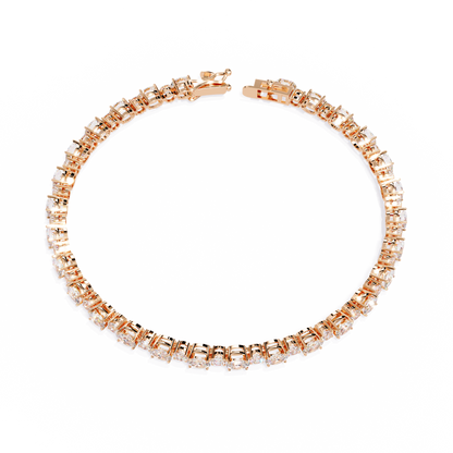 Glimmerine Oval Diamond Bracelet