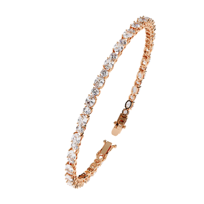 Glimmerine Oval Diamond Bracelet