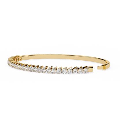 LGD  Bracelet Pear Stone (4.06ct) In 14K Gold