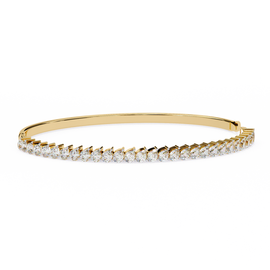 LGD  Bracelet Pear Stone (4.06ct) In 14K Gold