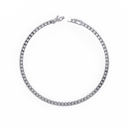 LGD Bracelet Round Stone (3.90ct) In 14K Gold