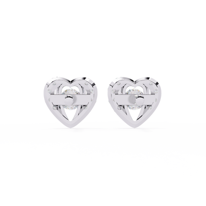 0.80 Carat Round Cut Diamond Stud Earrings – Luxury Diamond Jewelry