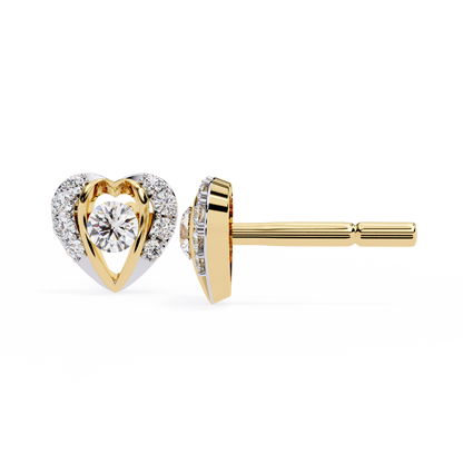 0.80 Carat Round Cut Diamond Stud Earrings – Luxury Diamond Jewelry