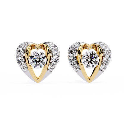 0.80 Carat Round Cut Diamond Stud Earrings – Luxury Diamond Jewelry