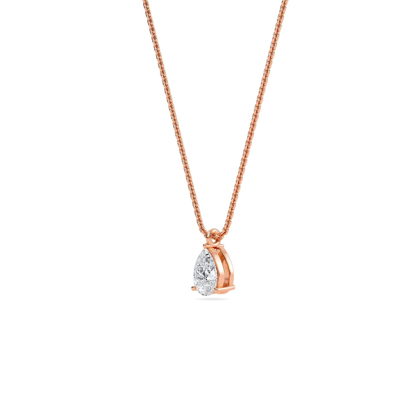 liberty 1 carat pear diamond pendant (chain sold separately)