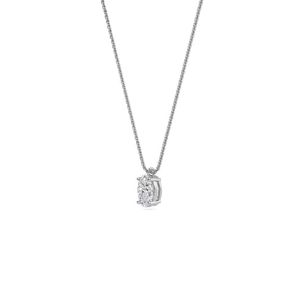 Liberty 1 Carat Oval Diamond Pendant (Chain Sold Separately)
