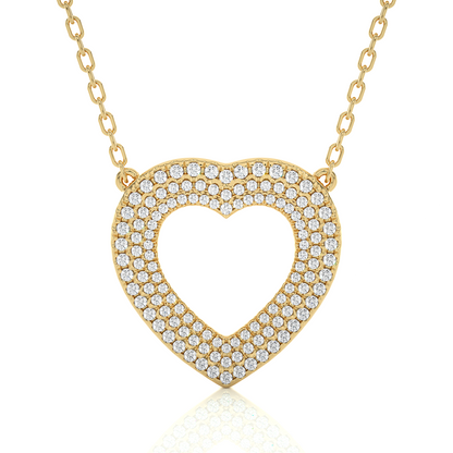Eternal Heartbeat Diamond Pendant