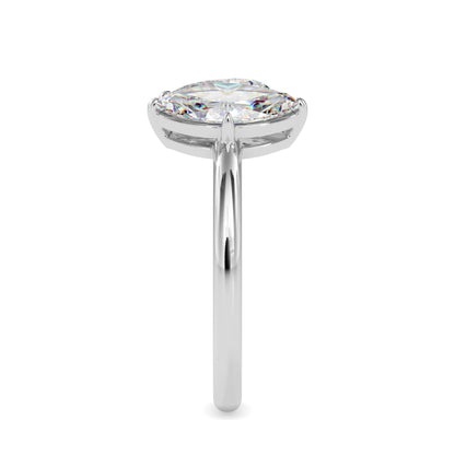 Toi et Moi 2 Carat Marquise & Pear Cut Diamond Engagement Ring for Women – Two Stone Bridal Jewelry