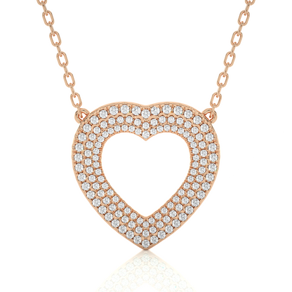 Eternal Heartbeat Diamond Pendant
