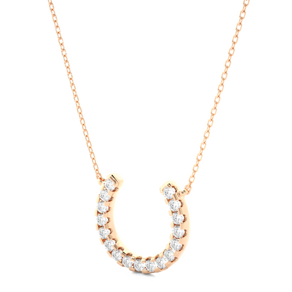 Luminous Round Diamond Pendant