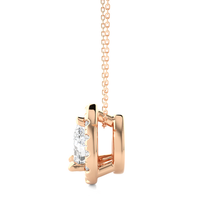 Teardrop Diamond Pendant (Chain Sold Separately)