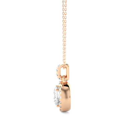 Montara Round Diamond Pendant