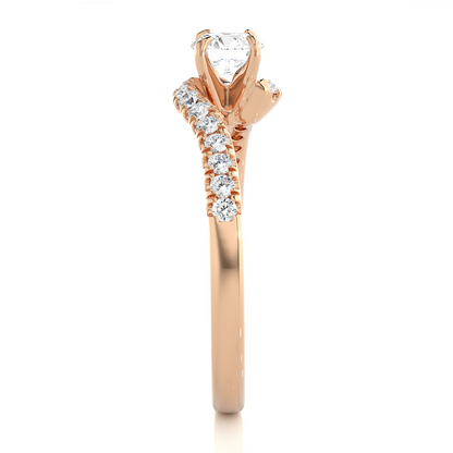 1.18 Carat Round Cut Diamond Solitaire Engagement Ring for Women – Classic Bridal Jewelry