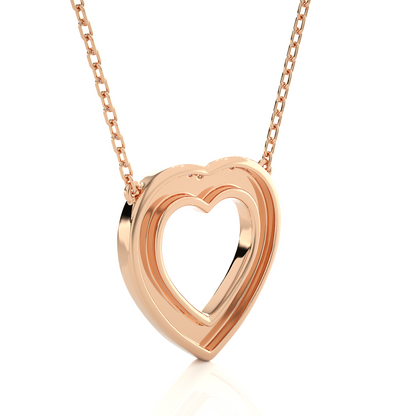 Eternal Heartbeat Diamond Pendant