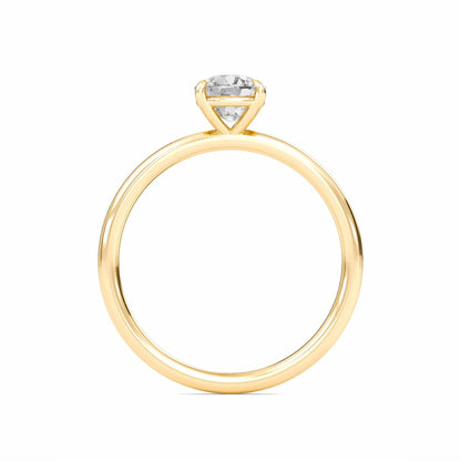 2.00 Carat Cushion Cut Solitaire Diamond Engagement Ring – Elegant Bridal Jewelry