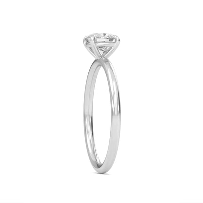 2.00 Carat Cushion Cut Solitaire Diamond Engagement Ring – Elegant Bridal Jewelry