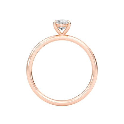 2 Carat Marquise Cut Solitaire Diamond Engagement Ring – Elegant Bridal Jewelry