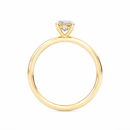 2 Carat Marquise Cut Solitaire Diamond Engagement Ring – Elegant Bridal Jewelry