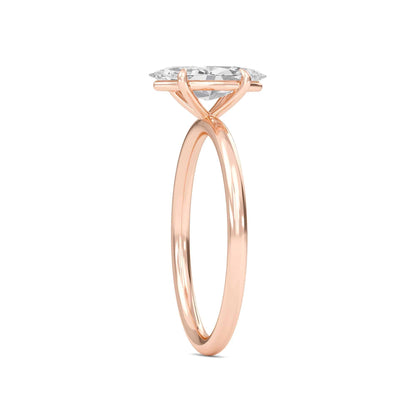 2 Carat Marquise Cut Solitaire Diamond Engagement Ring – Elegant Bridal Jewelry